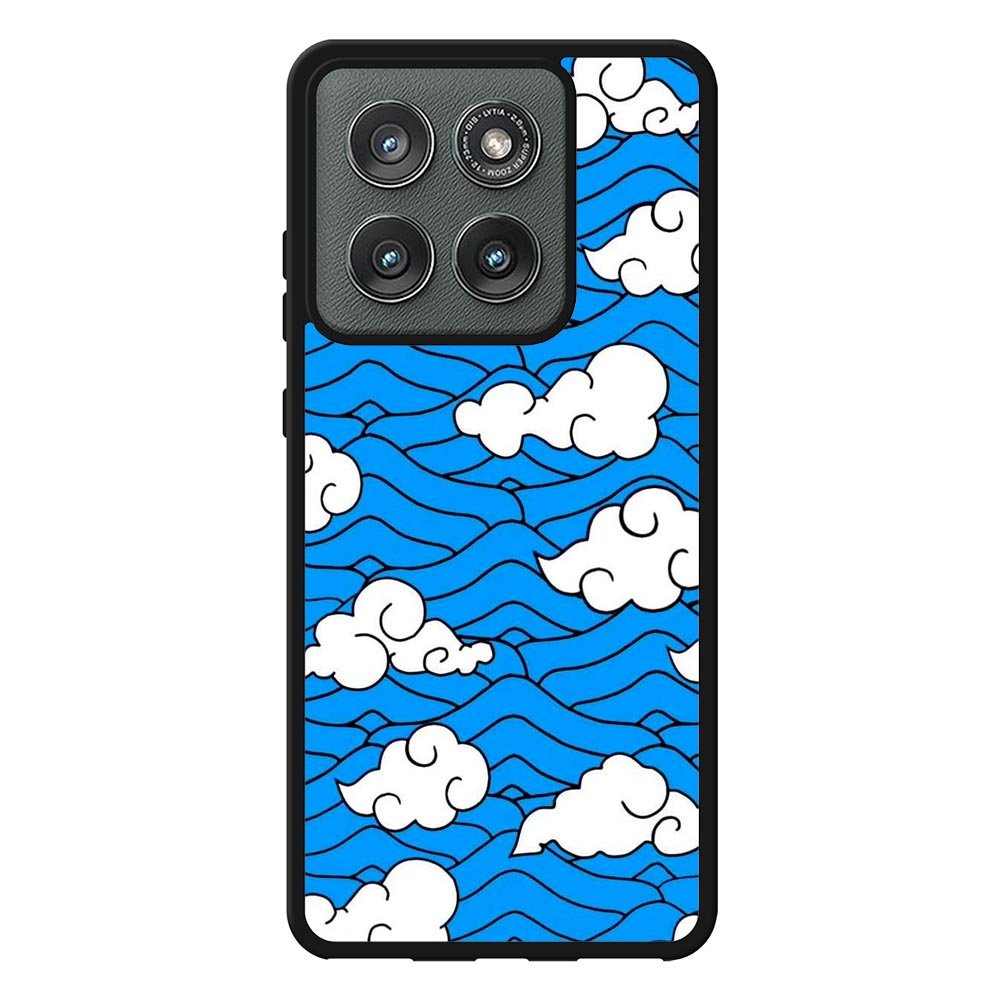 Wave Japan Pattern FLZ0609 Motorola Moto Edge 2025 Case