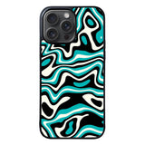 Blue Abstrac FLZ0615 iPhone 15 Pro Max Case