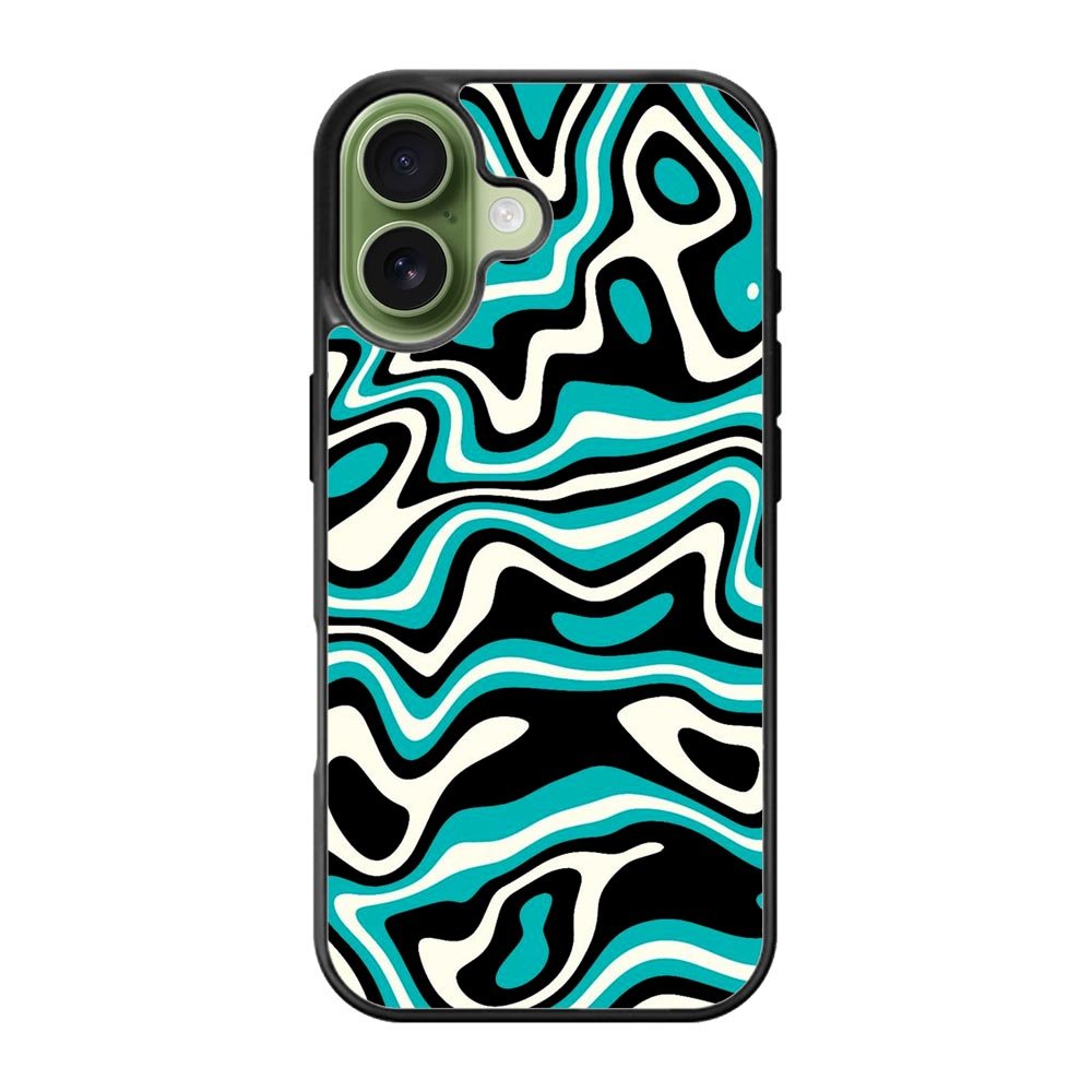 Blue Abstrac FLZ0615 iPhone 17 Case