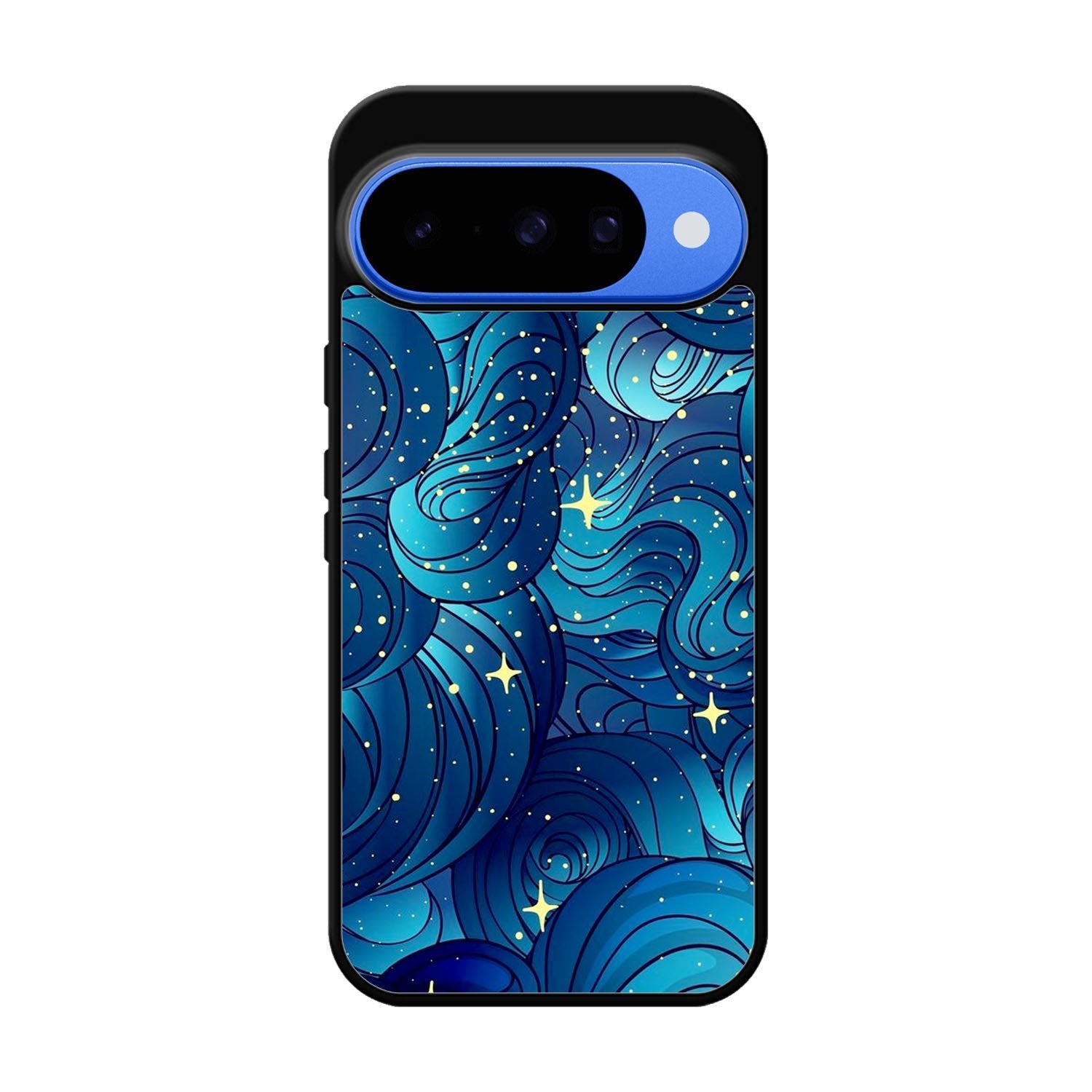 Blue Abstrac Art FLZ0649 Google Pixel 10 Case