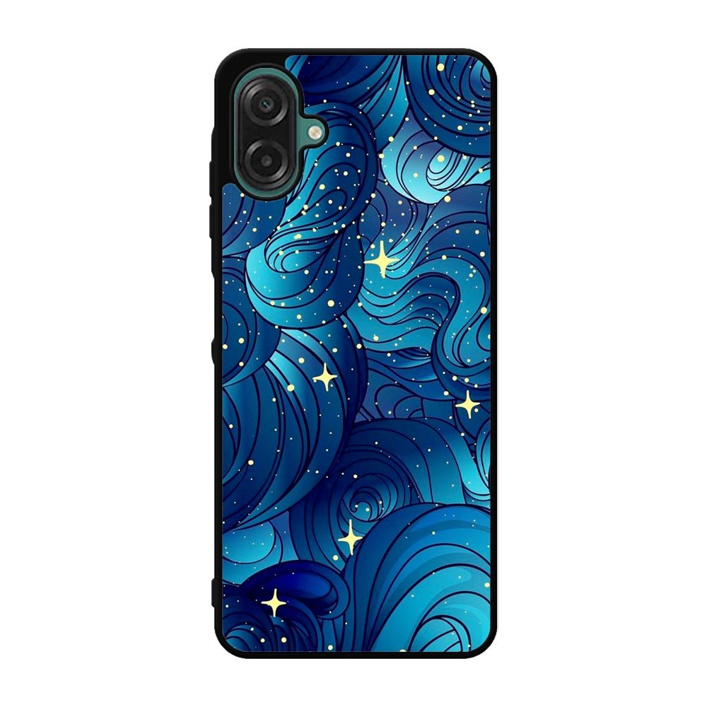 Blue Abstrac Art FLZ0649 Samsung Galaxy A07 Case