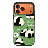 Lazy Cute Panda FLZ0670 iPhone 17 Pro Max Case