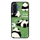 Lazy Cute Panda FLZ0670 Samsung Galaxy A17 Case
