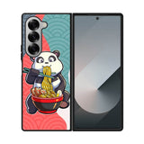Cute Panda Ramen FLZ0676 Samsung Galaxy Z Fold 7 5G Case