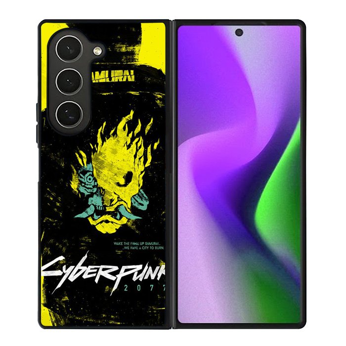 Cyberpunk Samsung Galaxy Z Fold 6 Case