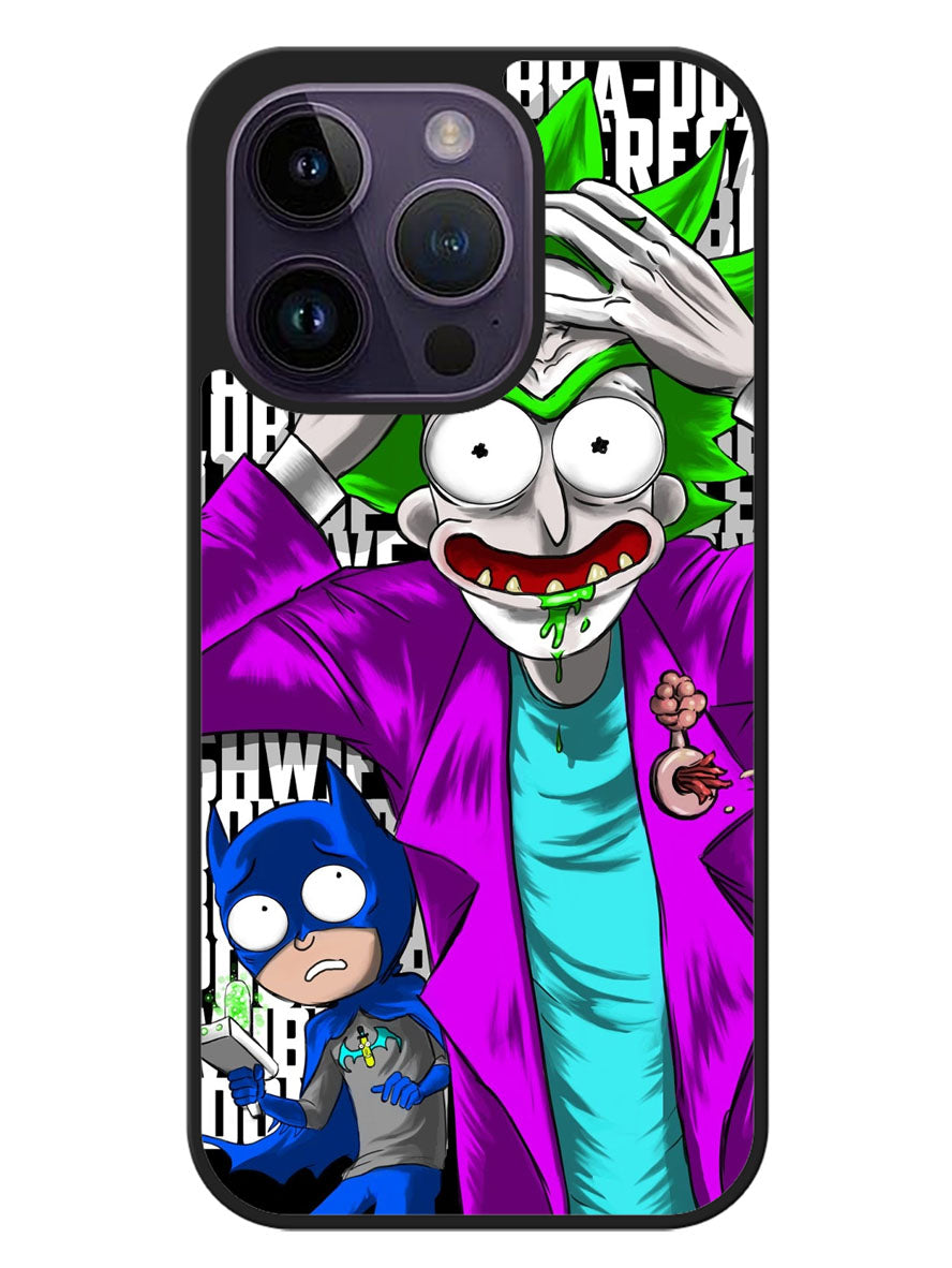 Joker Rick Morty iPhone 14 Pro Max Case