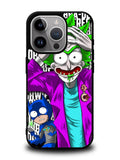 Joker Rick Morty iPhone 16 Pro Max Case