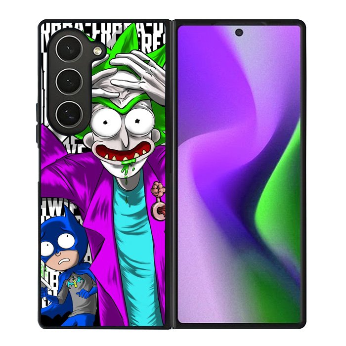 Joker Rick Morty Samsung Galaxy Z Fold 6 Case