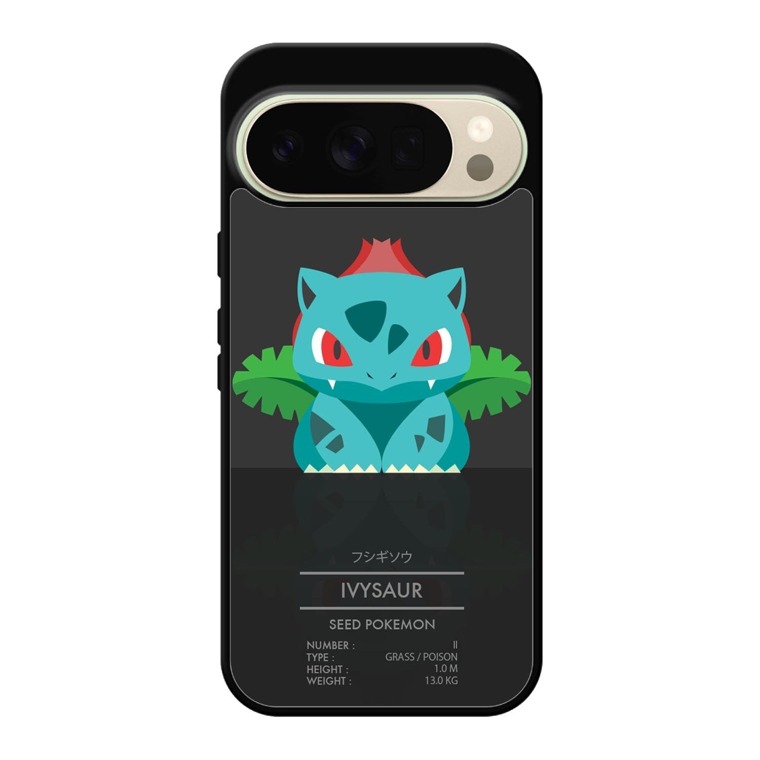 ivysaur pokemon Google Pixel 10 Pro Case QC8250