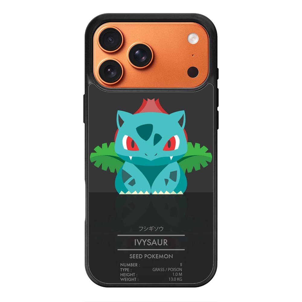 ivysaur pokemon iPhone 17 Pro Case QC8250