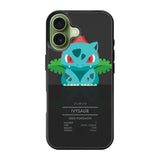 ivysaur pokemon iPhone 17 Case QC8250