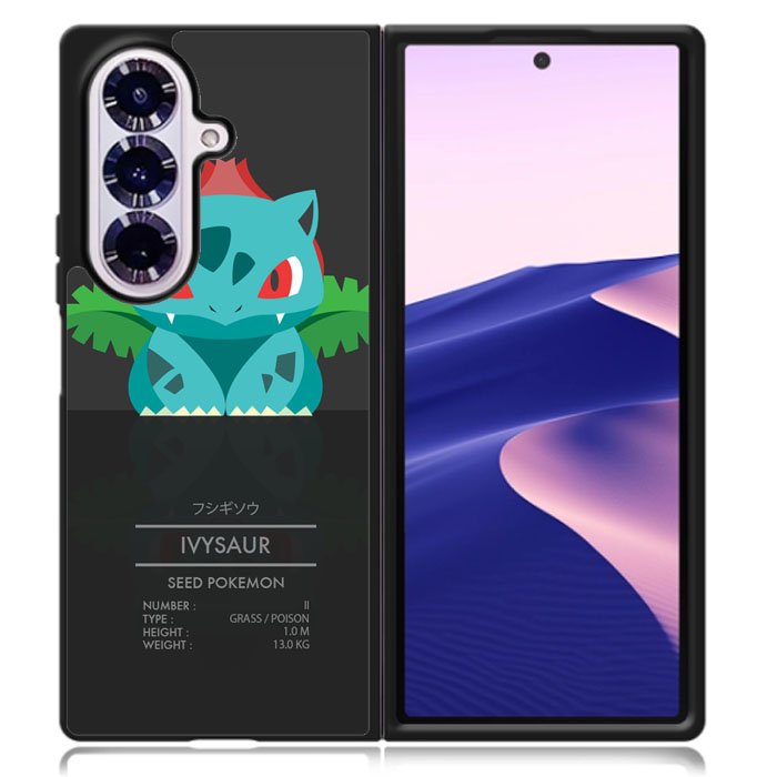 ivysaur pokemon Samsung Galaxy Z Fold 7 Case OV8250