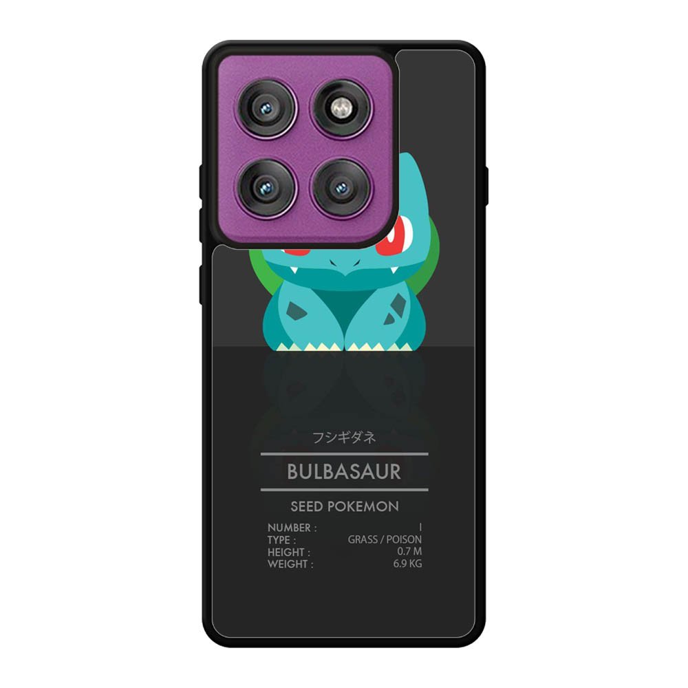 bulbasaur pokemon Motorola Moto Edge 60 Pro Case OV8499