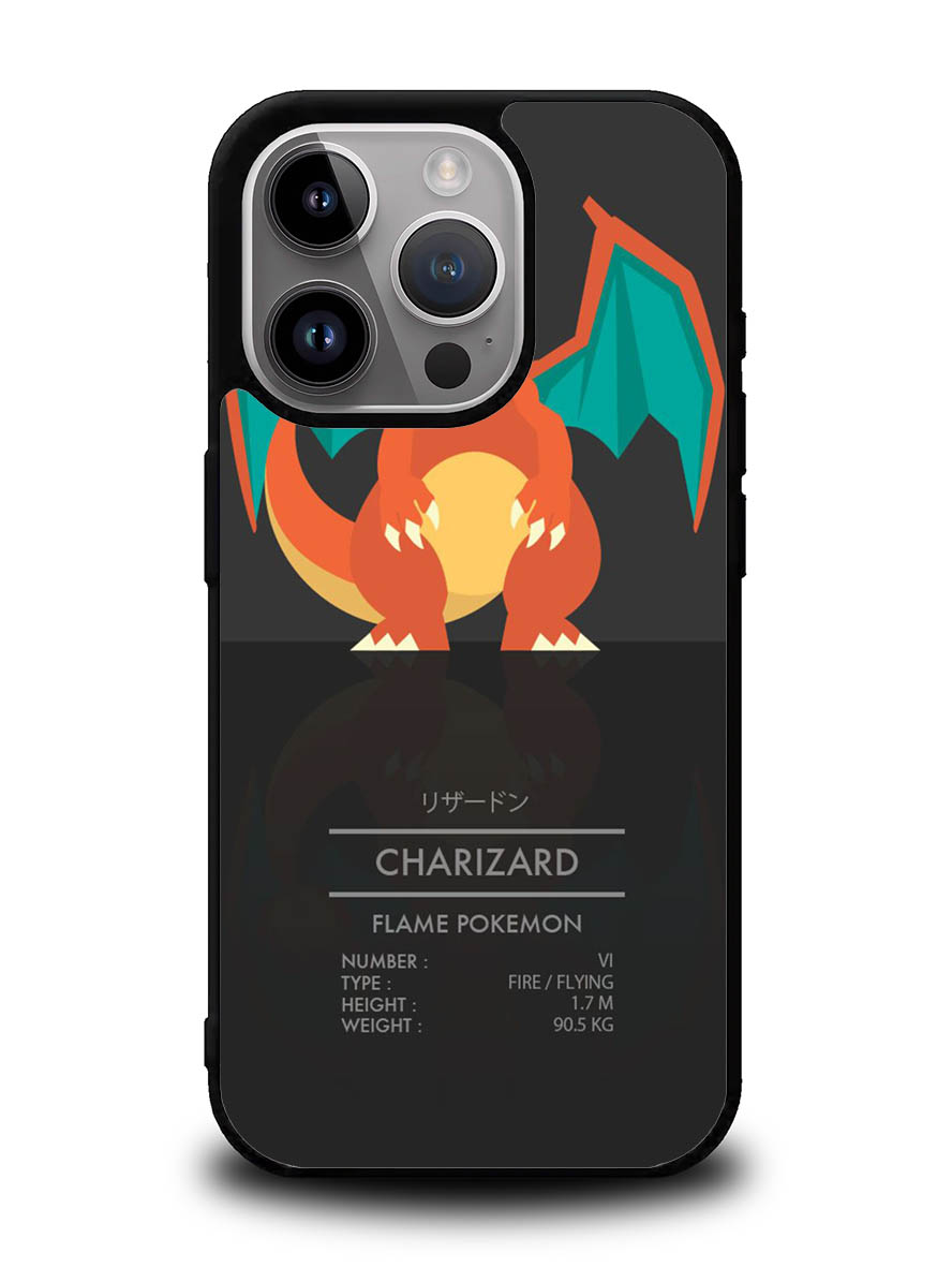 charizard pokemon iPhone 16 Pro Max Case QC8491