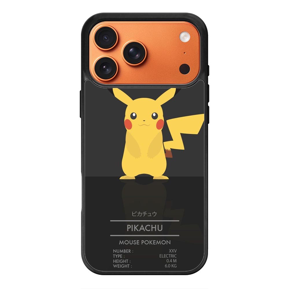 pikachu pokemon iPhone 17 Pro Case QC7965
