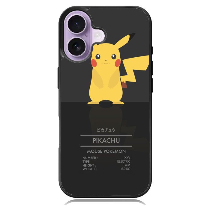 pikachu pokemon iPhone 17 Case OV7965