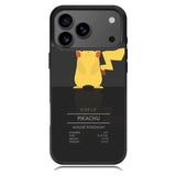 pikachu pokemon iPhone 17 Pro Case RC7965