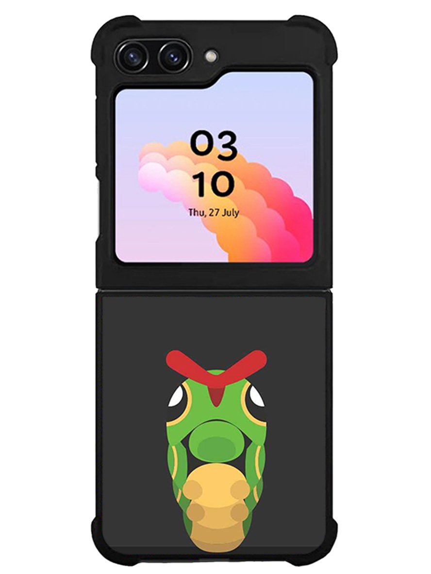 caterpie pokemon Samsung Galaxy Z Flip 5 5G 2023 Case OV8482