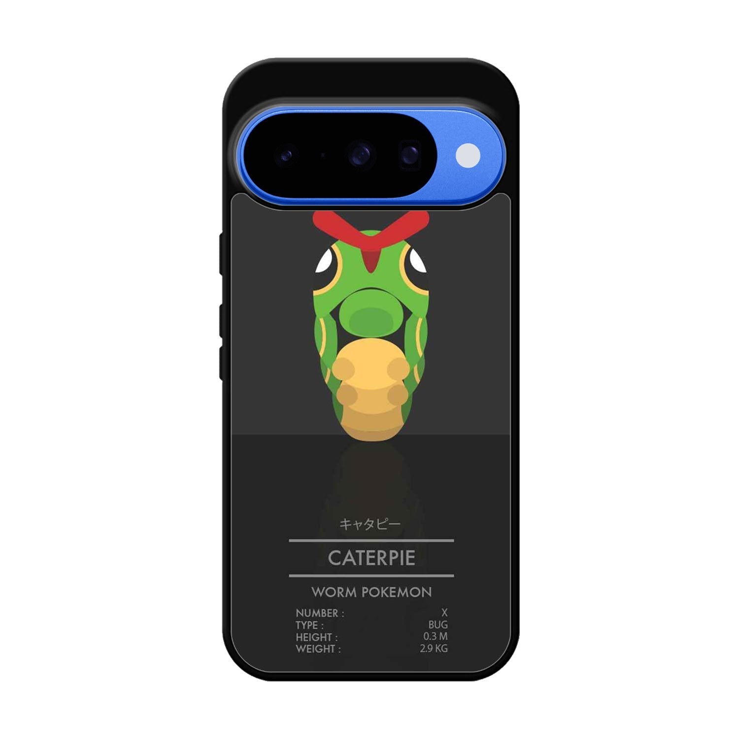 caterpie pokemon Google Pixel 10 Case OV8482