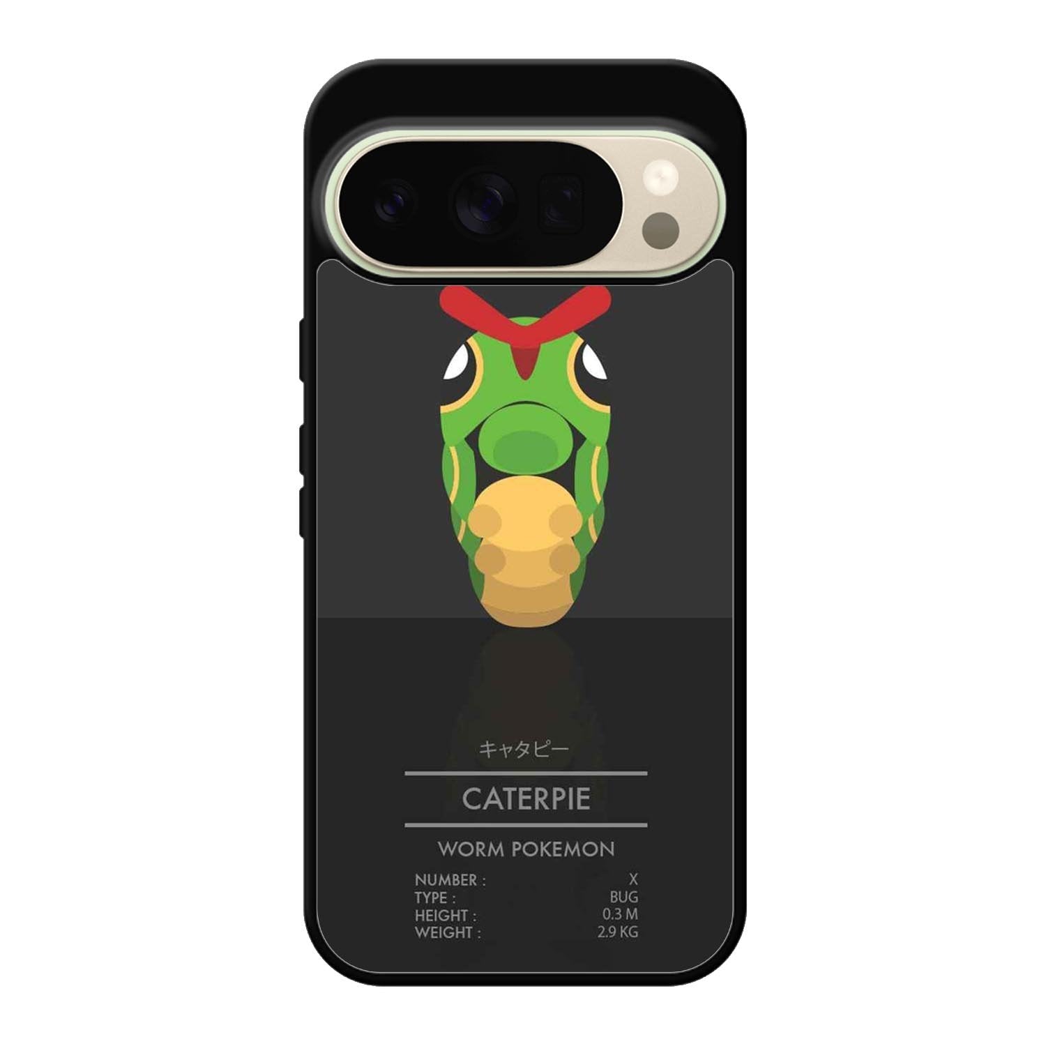 caterpie pokemon Google Pixel 10 Pro XL Case OV8482