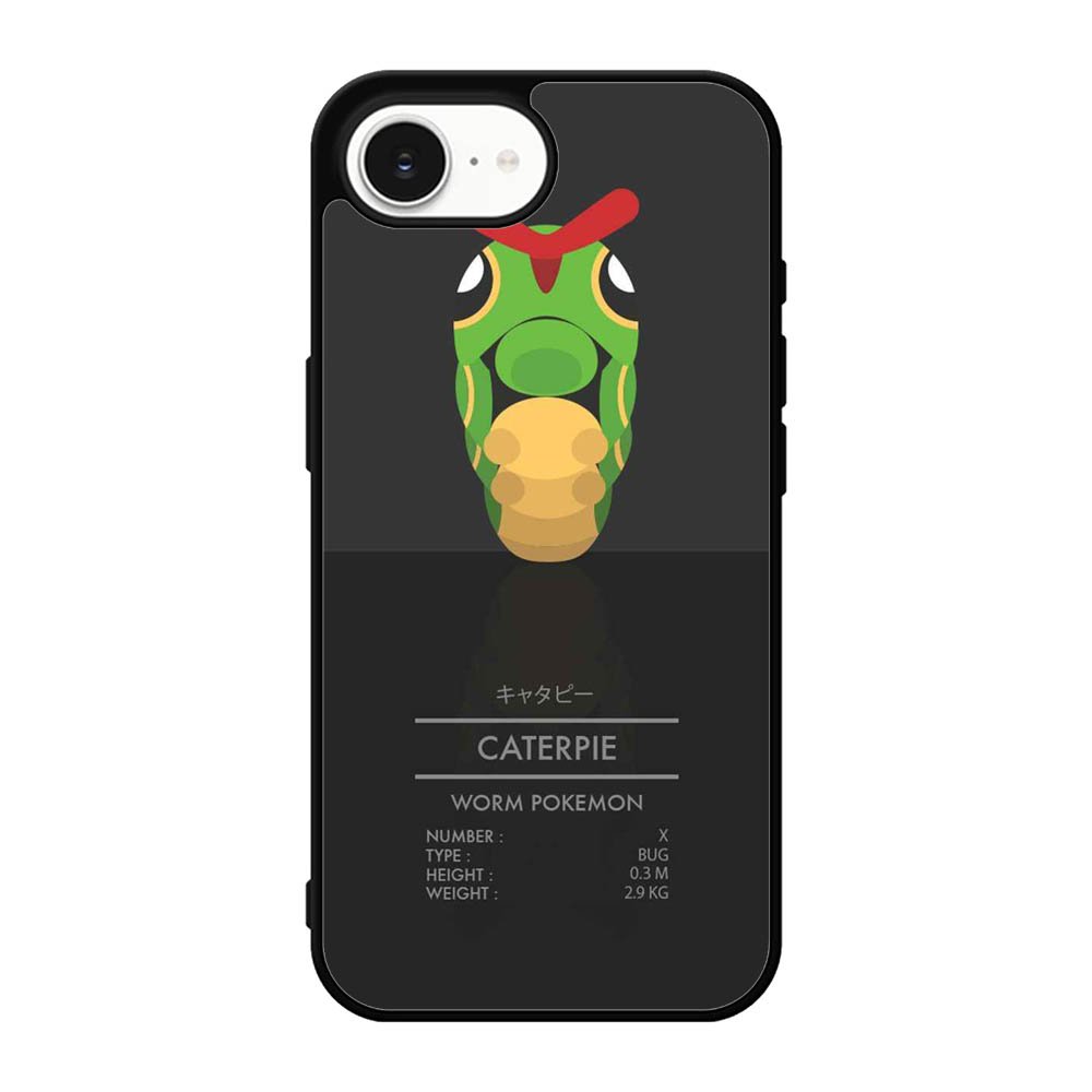 caterpie pokemon iPhone 17e Case OV8482