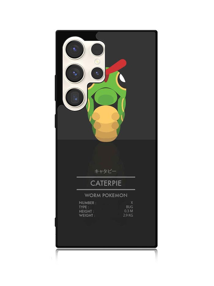 caterpie pokemon Samsung Galaxy S25 Ultra 5G Case QC8482