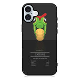 caterpie pokemon iPhone 16 Case QC8482