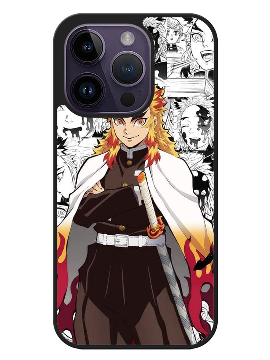 kimetsu no yaiba rengoku anime iPhone 14 Pro Max Case