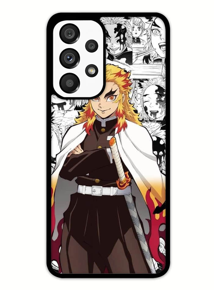 kimetsu no yaiba rengoku anime Samsung Galaxy A53 5G Case