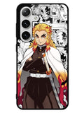 kimetsu no yaiba rengoku anime Samsung Galaxy S25 5G Case