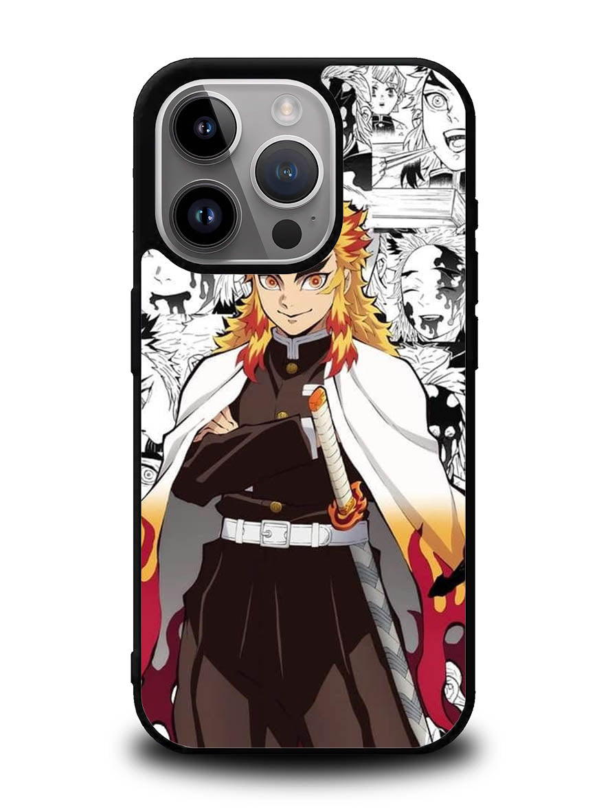 kimetsu no yaiba rengoku anime iPhone 15 Pro Case