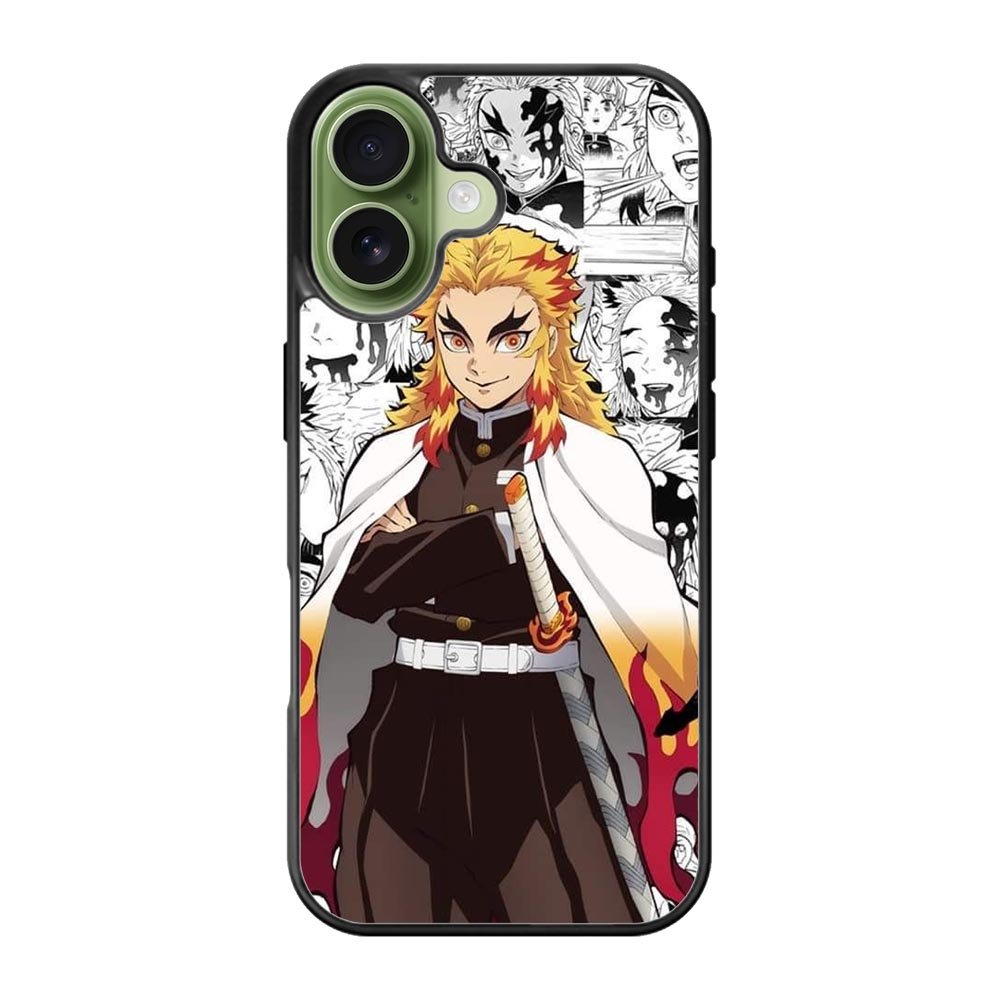 kimetsu no yaiba rengoku anime iPhone 17 Case