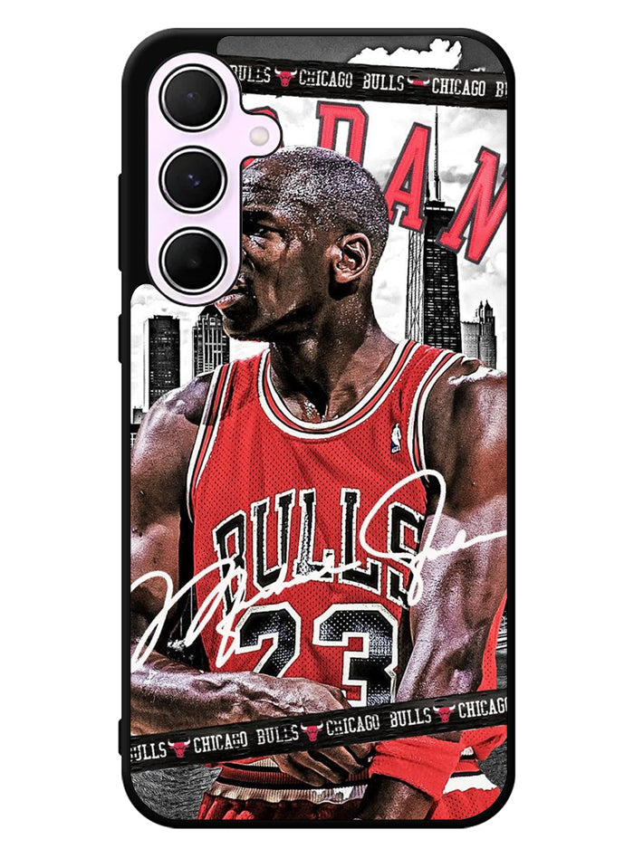 jordan bulls Samsung Galaxy A35 5G Case