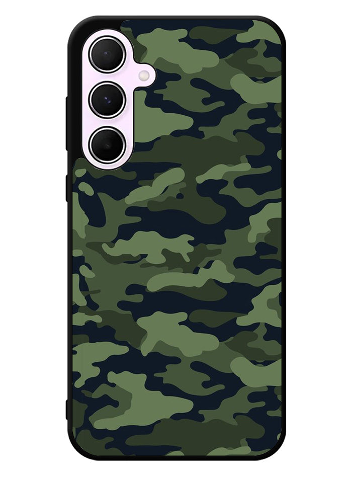 Green Camouflage Samsung Galaxy A35 5G Case