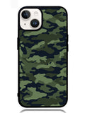 Green Camouflage iPhone 14 Plus Case