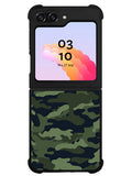 Green Camouflage Samsung Galaxy Z Flip 5 5G 2023 Case