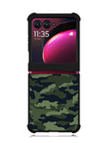 Green Camouflage Motorola Moto Razr Plus 2023 , Moto Razr+ 2023 Case
