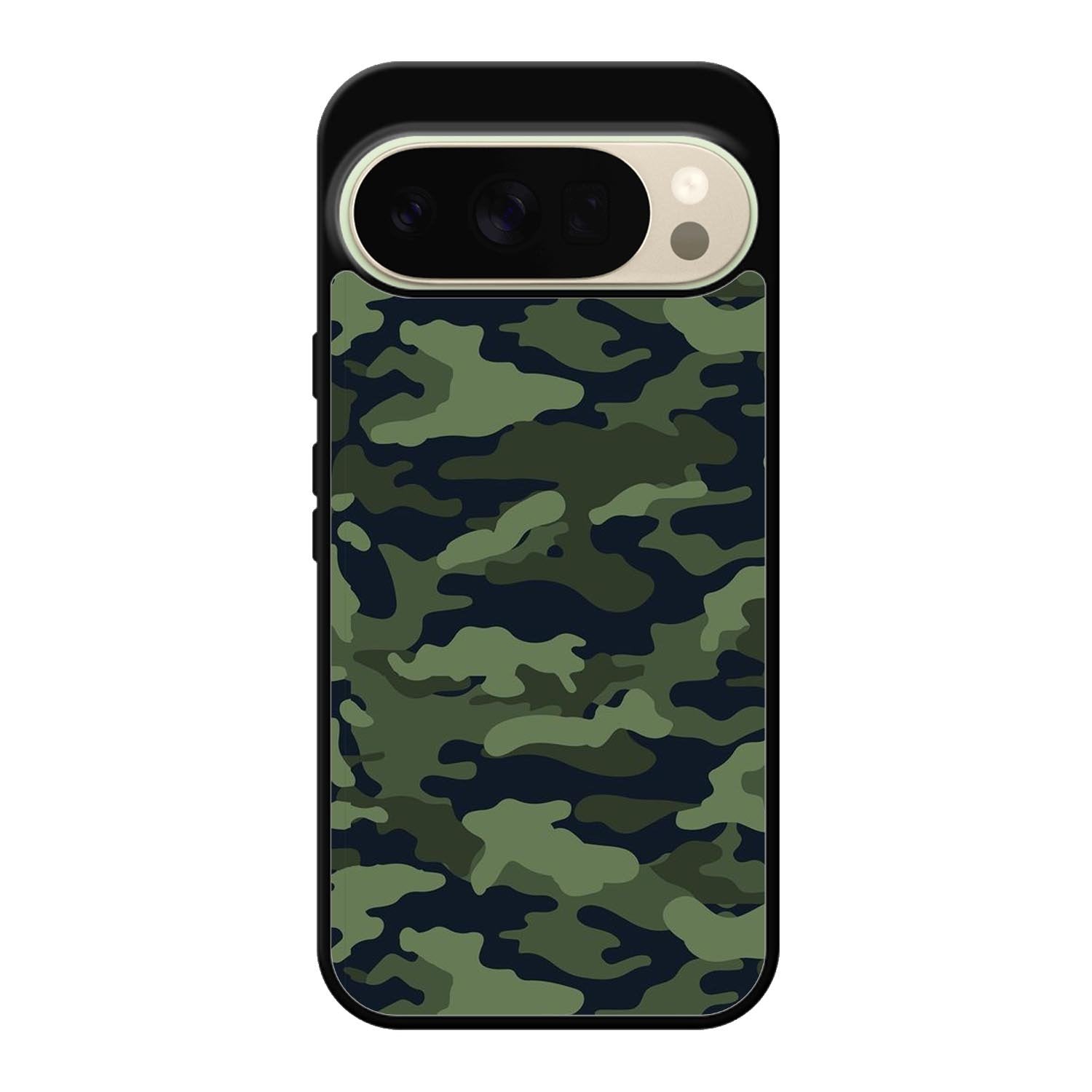 Green Camouflage Google Pixel 10 Pro Case