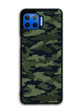 Green Camouflage Motorola Moto One 5G Case , Moto One 5G UW Case , Moto G 5G Plus Case