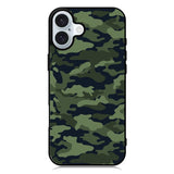 Green Camouflage iPhone 16 Case
