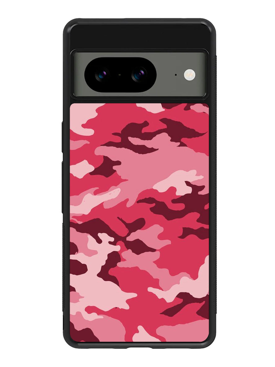 Pink Camouflage Google Pixel 8A Case QC7966