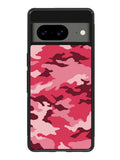 Pink Camouflage Google Pixel 8 Case QC7966
