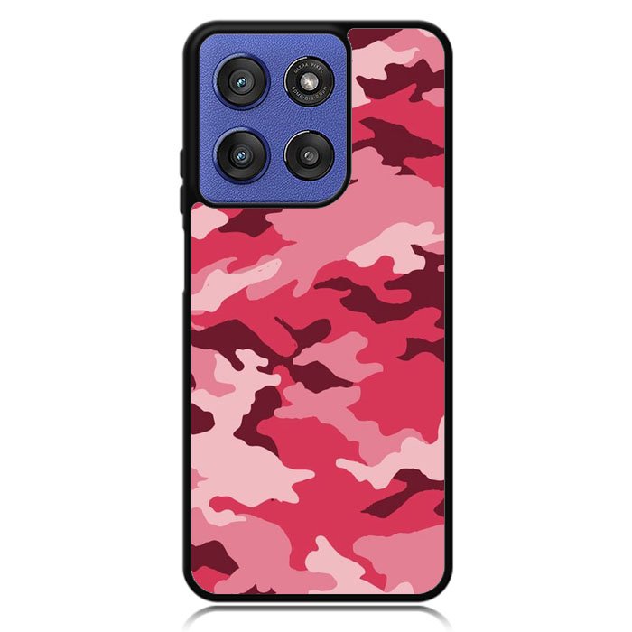 Pink Camouflage Motorola Moto G Stylus 5G 2025 Case OV7966