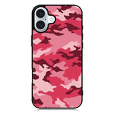 Pink Camouflage iPhone 16 Plus Case QC7966