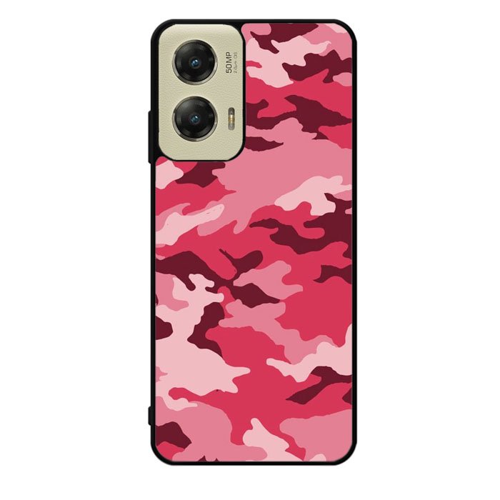 Pink Camouflage Motorola Moto G Stylus 5G 2024 Case OV7966
