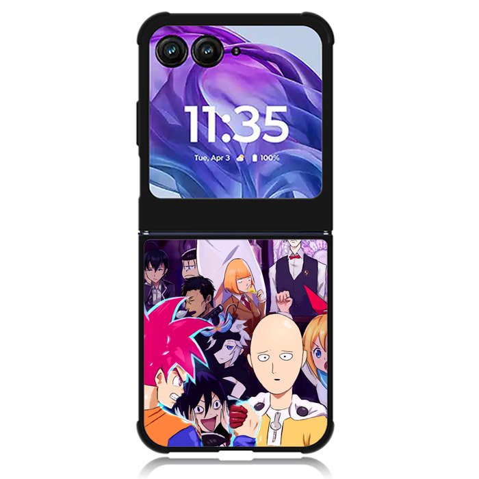 one punch man Motorola Moto Razr Plus 2024 , Moto Razr+ 2024 Case OV8013