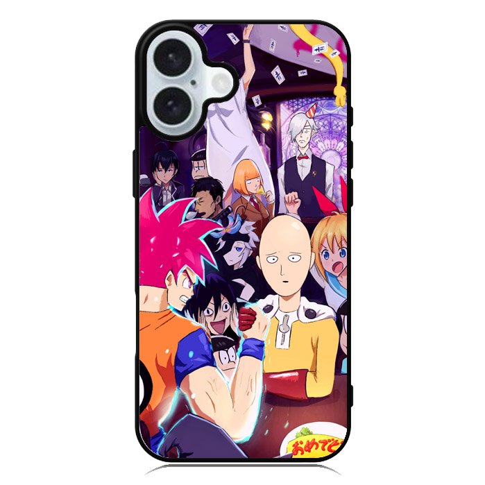 one punch man iPhone 16 Case QC8013