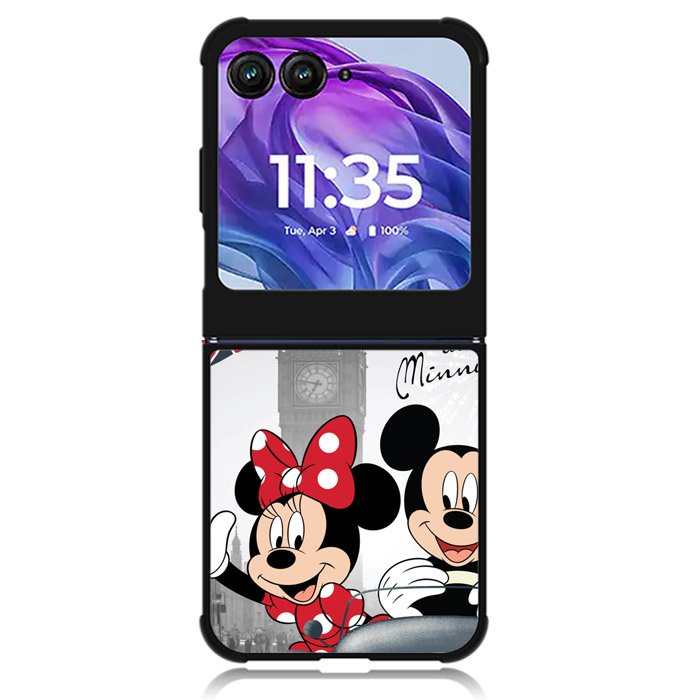 mickey mouse 16th Motorola Moto Razr Plus 2024 , Moto Razr+ 2024 Case