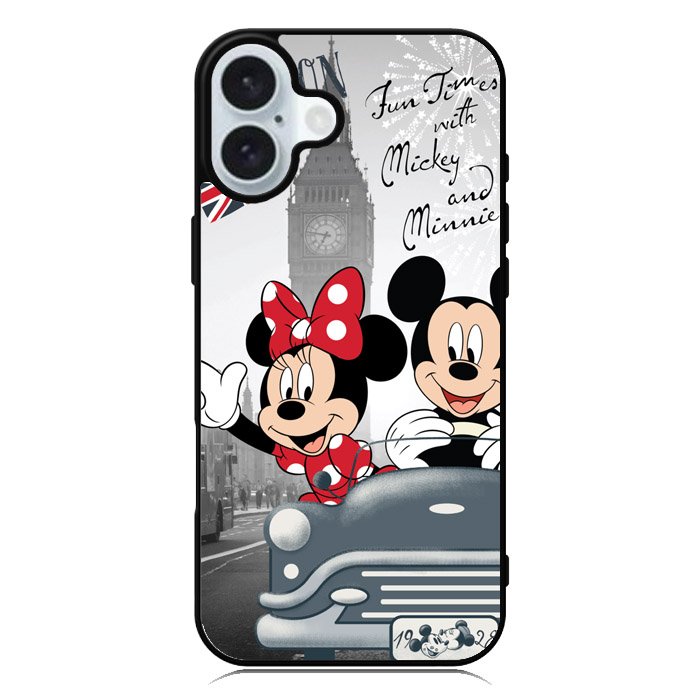 mickey mouse 16th iPhone 16 Plus Case