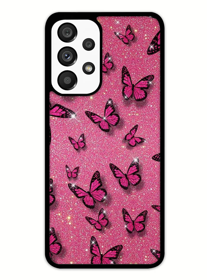butterfly glitter Samsung Galaxy A53 5G Case
